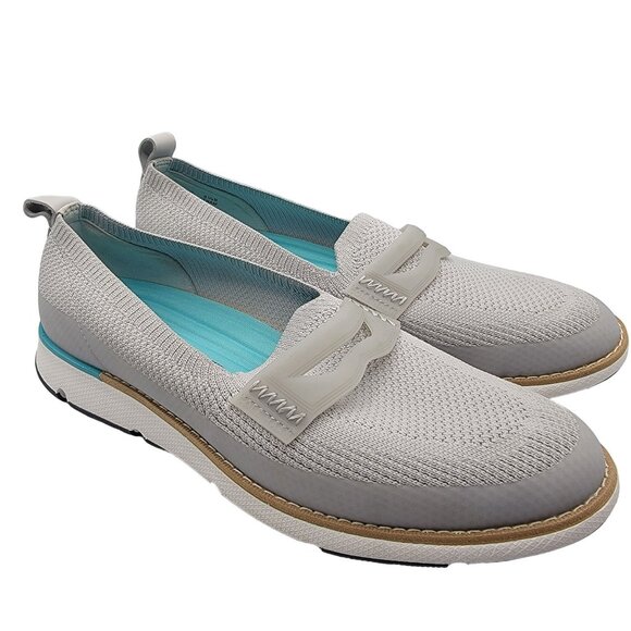 Cole Haan 4.Zerogrand Womens Size 9.5 Loafer Slip On Cool Grey Stitchlite W21320